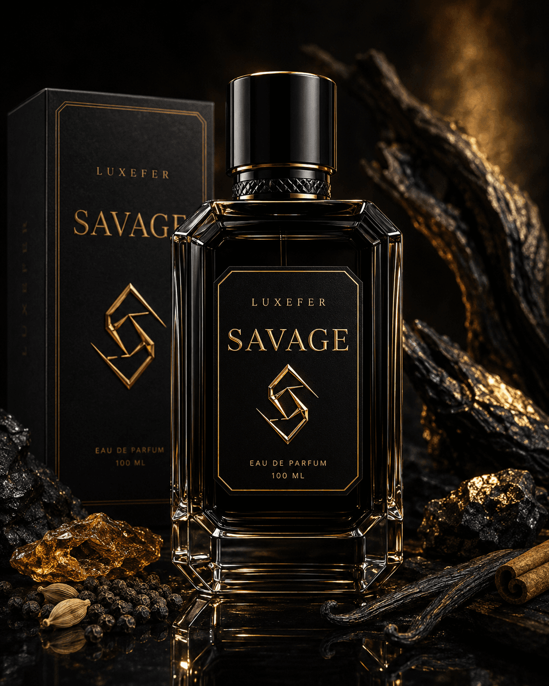 LUXEFER SAVAGE Eau de Parfum 100ML | Premium Men's Perfume